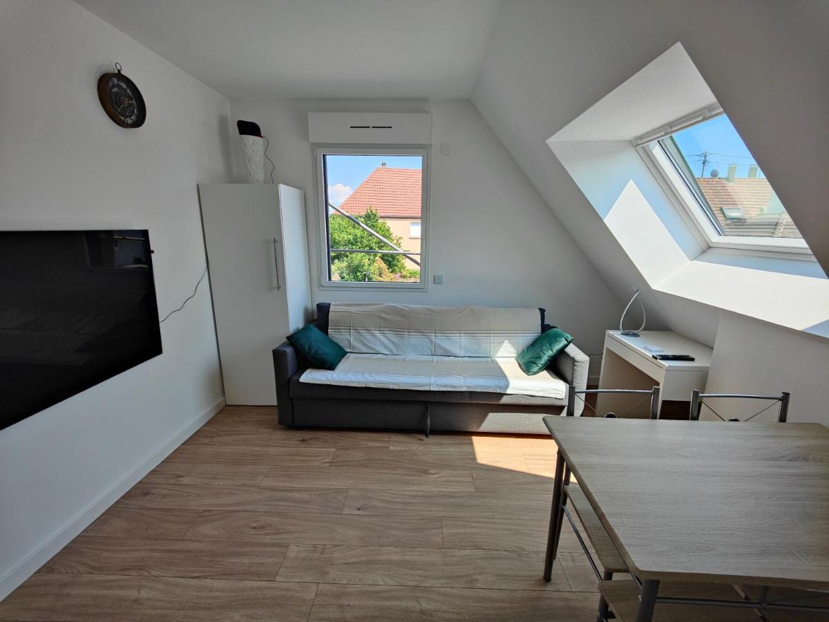 Appartement 48M², Strasbourg Centre A 15 Min En Train Fegersheim Esterno foto